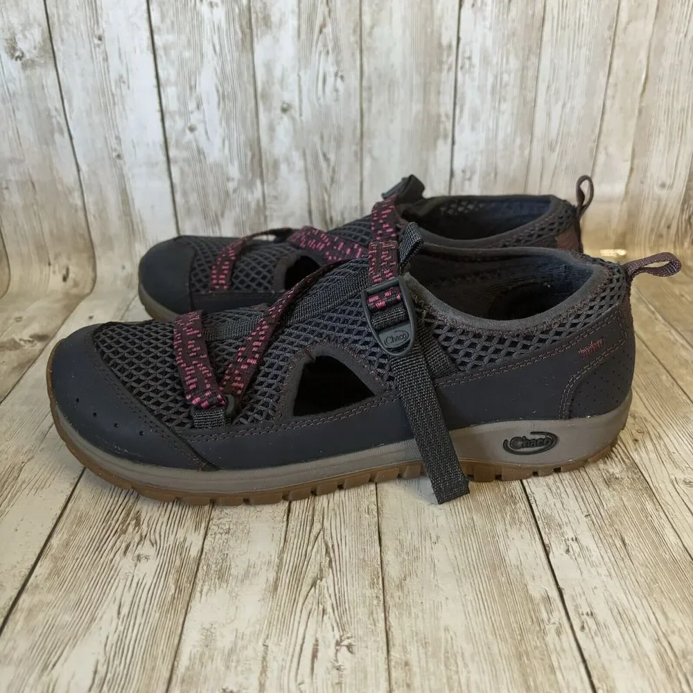 Chaco Odyssey Hiking‎ Water Shoes Kids Junior Girls Adjustable Strap Mesh Size 6